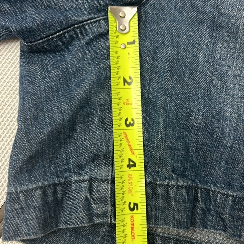 Natural Reflections Jeans Shorts, Women's Size 12, Blue Denim, Mid Rise - Picture 9 of 9
